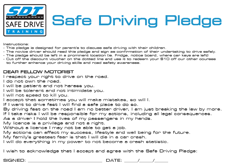 Safe Teen Driving Pledge That Gay And Sex